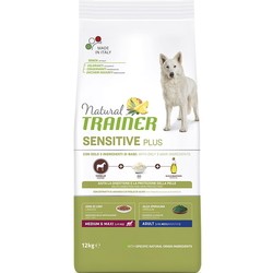 Trainer Trainer Natural Dog Sensitive Plus Adult Medium&Maxi Cavallo 12 kg