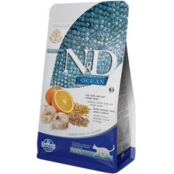 Farmina N/D Ocean Cod/Spelt/Oats/Orange Adult Cat 5 kg
