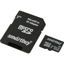 SmartBuy microSDHC Class 10 UHS-I U3 V30 A1 32Gb