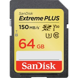 SanDisk Extreme Plus V30 SDXC UHS-I U3 150Mb/s 64Gb