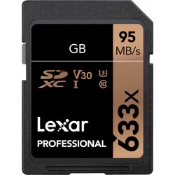 Lexar Professional 633x SDXC UHS-I U3 V30 64Gb