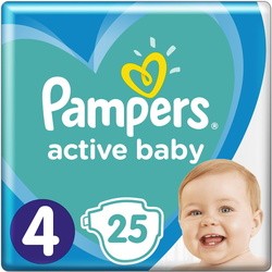 Pampers Active Baby 4 / 25 pcs