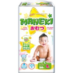 Maneki Ultrathin Diapers L / 50 pcs