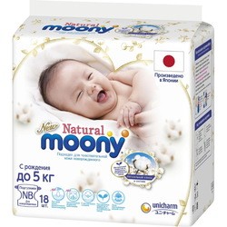 Moony Natural Diapers NB / 18 pcs