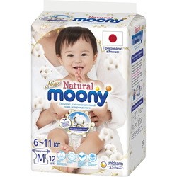 Moony Natural Diapers M / 12 pcs