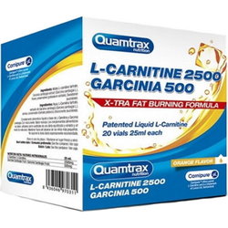 Quamtrax L-Carnitine 2500 Garcinia 500 20x25 ml