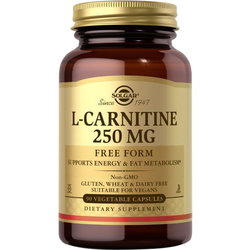 SOLGAR L-Carnitine 250 mg 90 cap