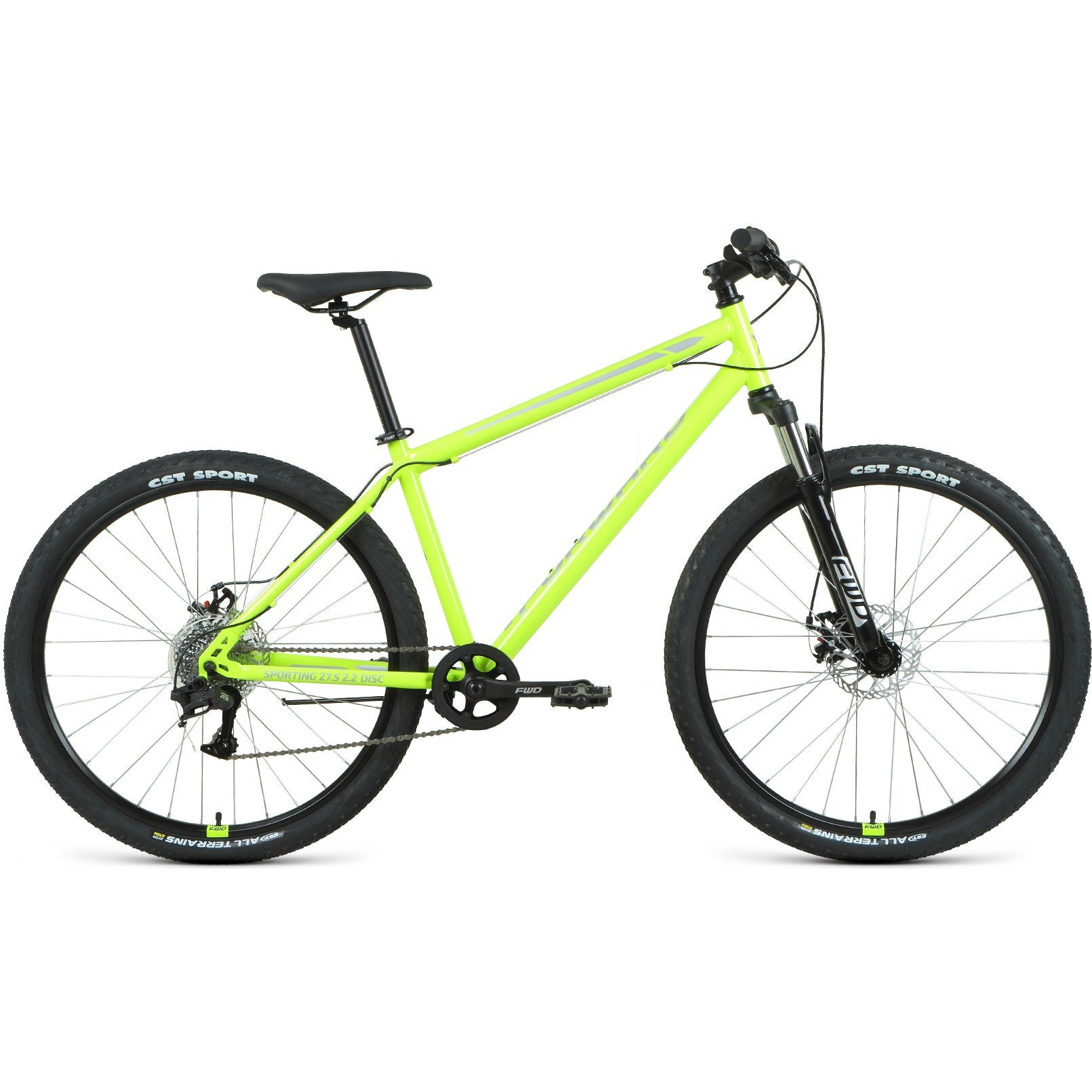 Forward Sporting 27.5 2.2 Disc 2021 frame 17 (серый)