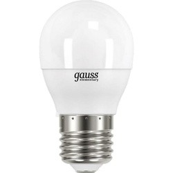 Gauss LED ELEMENTARY G45 10W 3000K E27 53210 10pcs