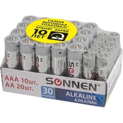 SONNEN Alkaline 20xAA + Alkaline 10xAAA
