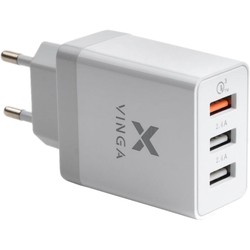 Vinga 3 Port USB Charger QC3.0 + 2x2.4A 30W