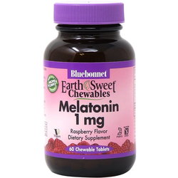 Bluebonnet Nutrition Earth Sweet Chewables Melatonin 1 mg