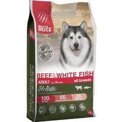 Blitz Adult All Breeds Holistic Beef/ White Fish 12 kg