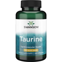 Swanson Taurine 500 mg 100 cap