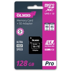 OLMIO microSDXC V30 UHS-I U3 128Gb