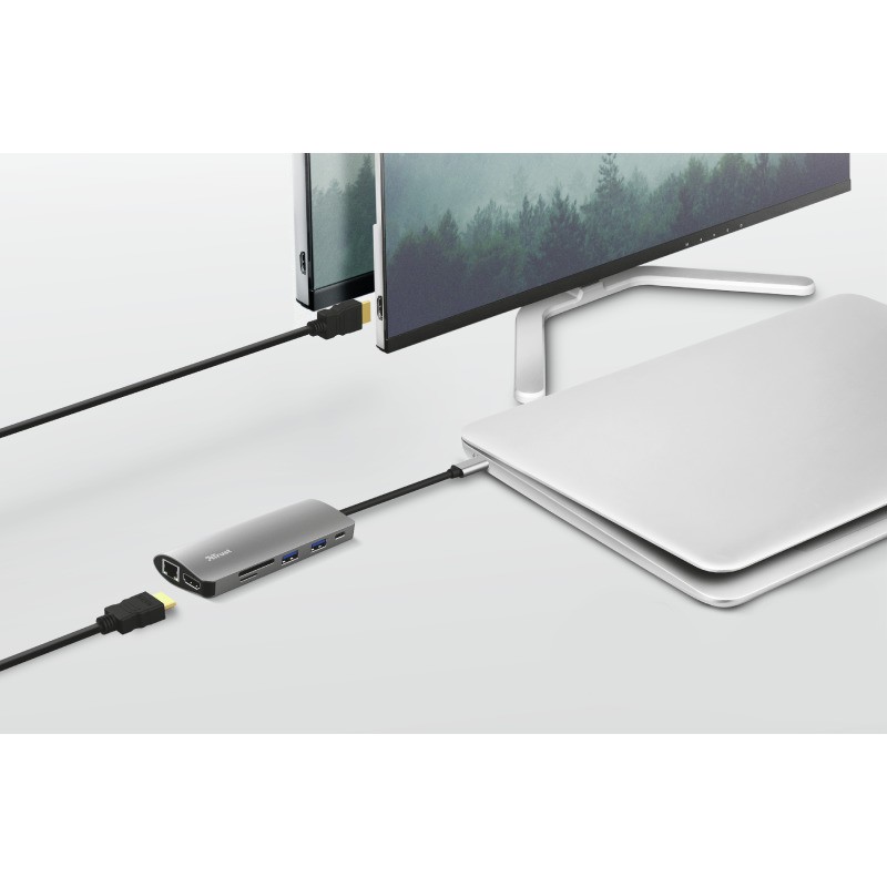 Trust Dalyx 7-in-1 USB-C Multiport Adapter