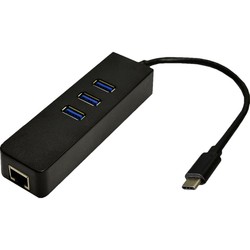 Dynamode USB3.1-TypeC-RJ45-HUB3