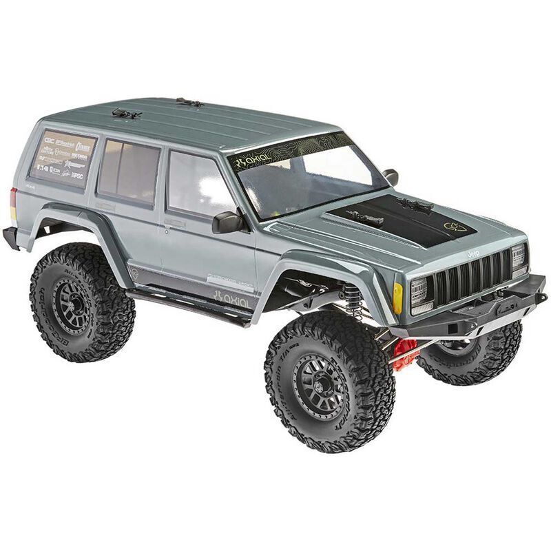Axial SCX10 II Jeep Cherokee 4WD Rock Crawler Brushed 1:10 (серый)