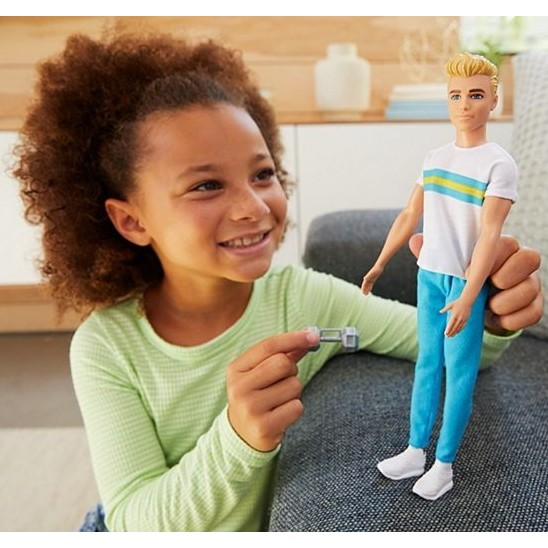 Barbie 60th Anniversary Doll 2 in Throwback Workout Look with T-Shirt GRB43