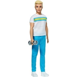 Barbie 60th Anniversary Doll 2 in Throwback Workout Look with T-Shirt GRB43