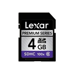 Lexar Premium 100x SDHC Class 6 4Gb