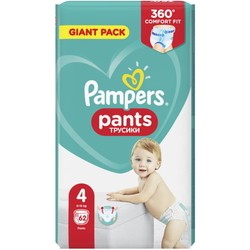 Pampers Pants 4 / 62 pcs