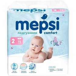 Mepsi Diapers Comfort S / 72 pcs