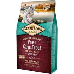 Carnilove Adult Sterilised with Fresh Carp/Trout 0.4 kg