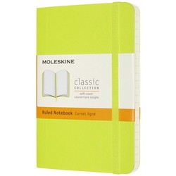 Moleskine Ruled Soft Notebook Pocket lime