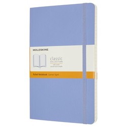 Moleskine Ruled Notebook Large Soft Blue