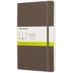 Moleskine Plain Notebook Large Soft Brown