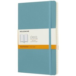 Moleskine Ruled Notebook Large Soft Ocean Blue