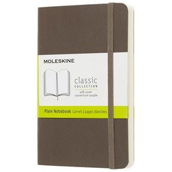 Moleskine Plain Notebook Pocket Soft Brown