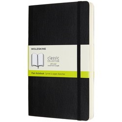 Moleskine Plain Notebook Expanded Soft Black
