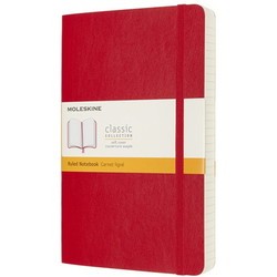 Moleskine Plain Notebook Expanded Soft Red