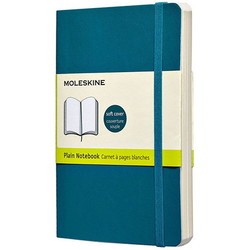 Moleskine Plain Notebook Pocket Soft Aquamarine