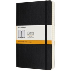 Moleskine Ruled Notebook Expanded Soft Black