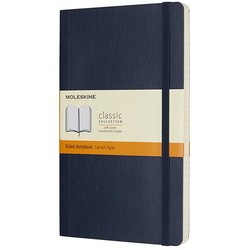 Moleskine Ruled Notebook Large Soft Sapphire