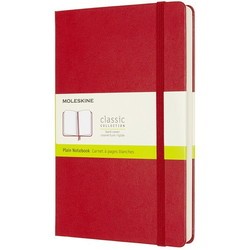Moleskine Plain Notebook Expanded Red
