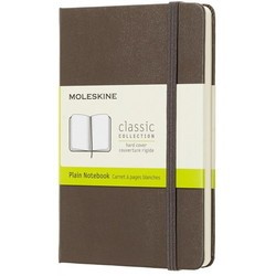 Moleskine Plain Notebook Pocket Brown