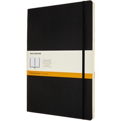 Moleskine Ruled Notebook A4 Soft Black