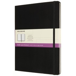 Moleskine Double Notebook Extra Large Black