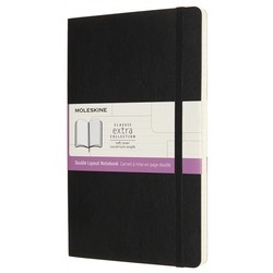 Moleskine Double Notebook Large Soft Black