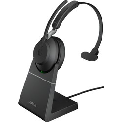 Jabra Evolve2 65 Mono USB-A UC with Charging Stand