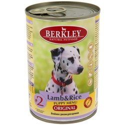 Berkley Puppy Canned Lamb/Rice 2.4 kg
