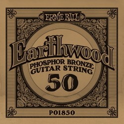 Ernie Ball Earthwood Phosphor Bronze Single 50
