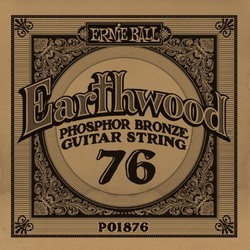 Ernie Ball Earthwood Phosphor Bronze Single 76