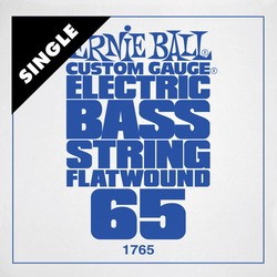 Ernie Ball Flatwound Bass Single 65