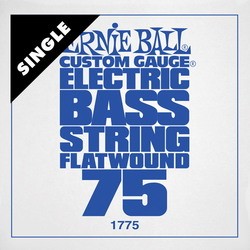 Ernie Ball Flatwound Bass Single 75