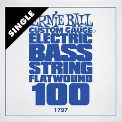 Ernie Ball Flatwound Bass Single 100
